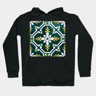 Traditional Portuguese glazed tiles Hoodie
